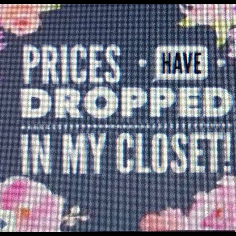 Total closet price drop stock up!